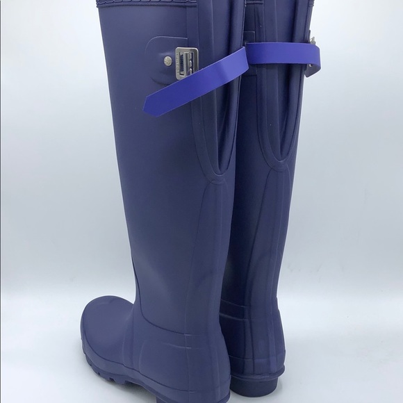 Hunter Adjustable Back Waterproof Rain Boots - Picture 5 of 6